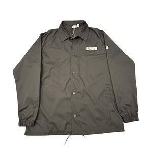 Puma Men's Black Coach’s Jacket XL NWOT Button Up Retro Look‎